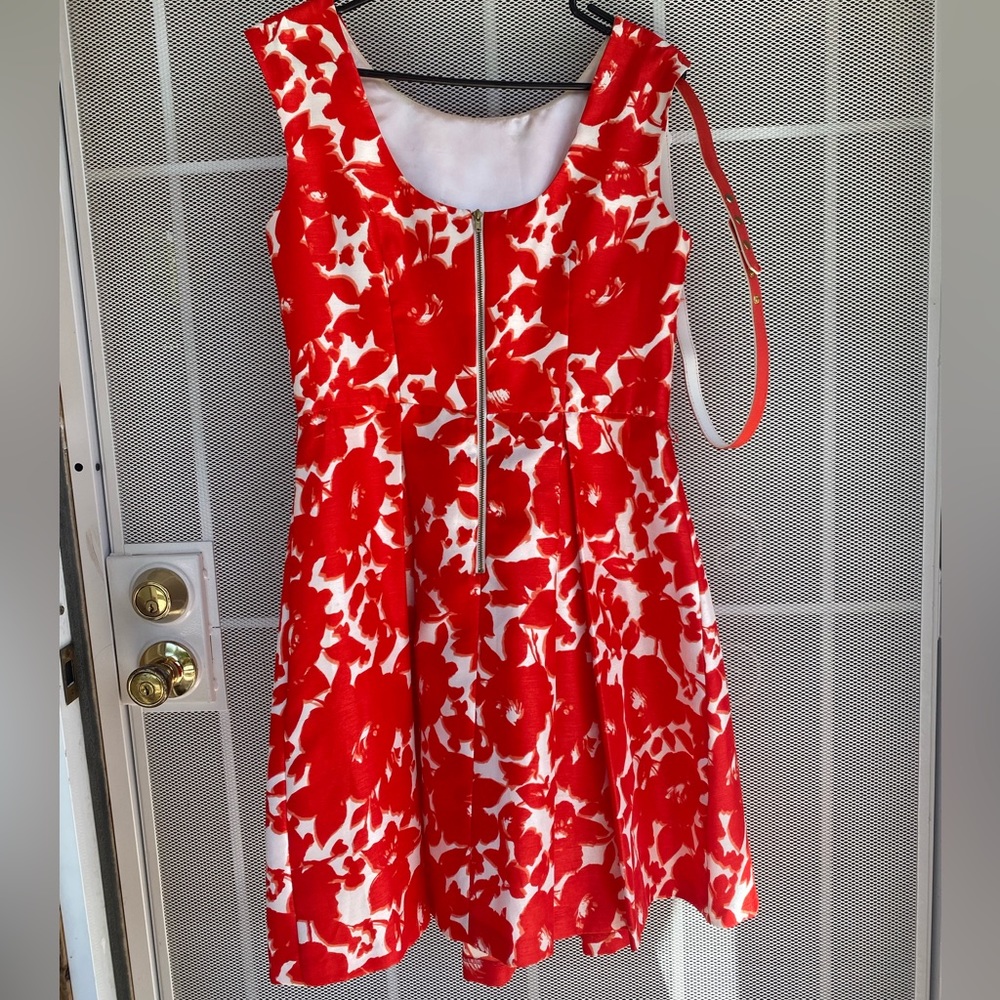 Red & White Danny and Nicole Dress - Picture 6 of 12
